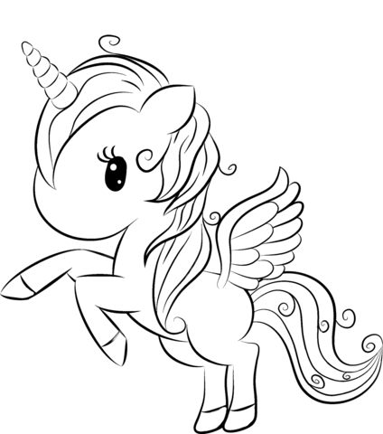 11.cute-unicorn-coloring-page